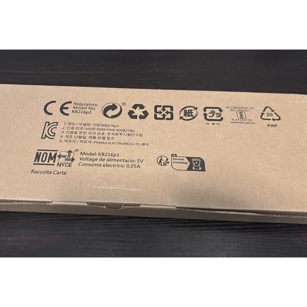 Dell kb216 wired